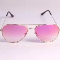 Aviators Women Pink Sunglasses