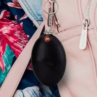 120db Personal Alarm Keychain/Safety Alarm For Women Security (Black)