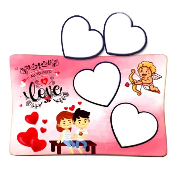 Cute Couple Magnetic Frame