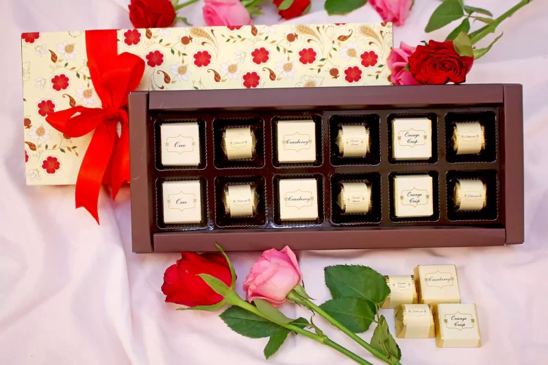 Floral Sweetness - Gift for Her | Gift for Him - Chocolate Box
